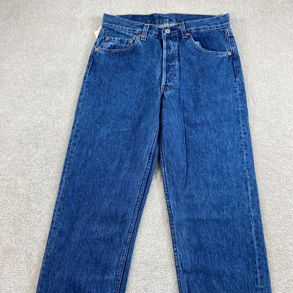 Vintage 1989 Levis 501 Jeans Mens 30x34 Stonewashed Button Fly Made in USA